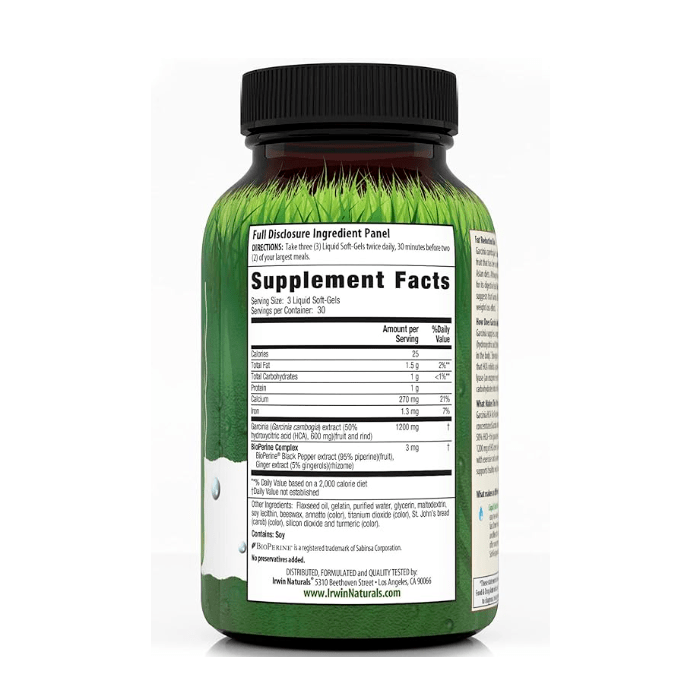 Irwin Naturals Garcinia HCA, 90 Softgels