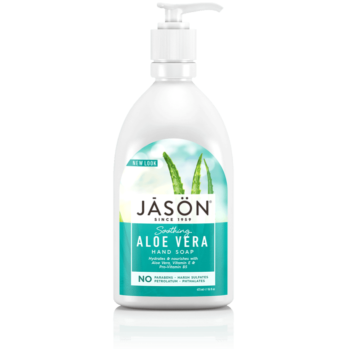 Jason Soothing Aloe Vera Hand Soap, 16 fl. oz.