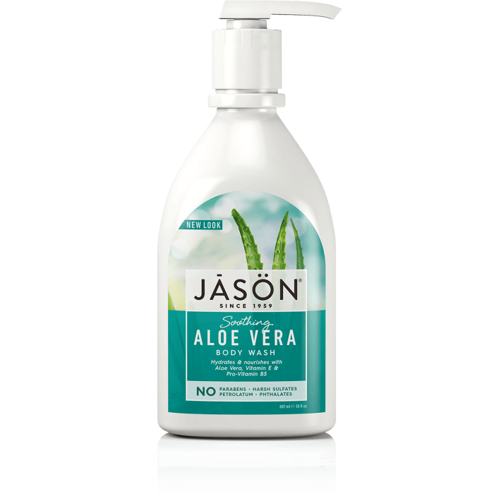 Jason Soothing Aloe Vera Body Wash, 30 fl. oz.