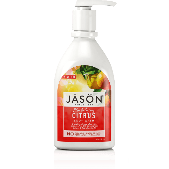 Jason Revitalizing Citrus Body Wash, 30 fl. oz.