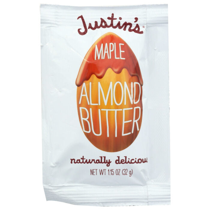 Justin's Almond Butter Squeeze Pack, Maple 1.15 oz.