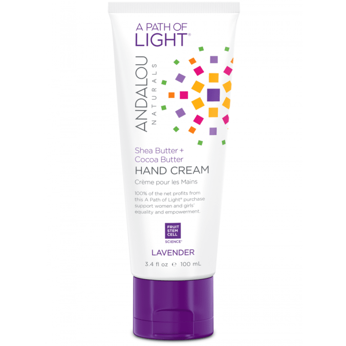 Andalou Naturals A Path of Light Lavender Hand Cream, 3.4 fl. oz.