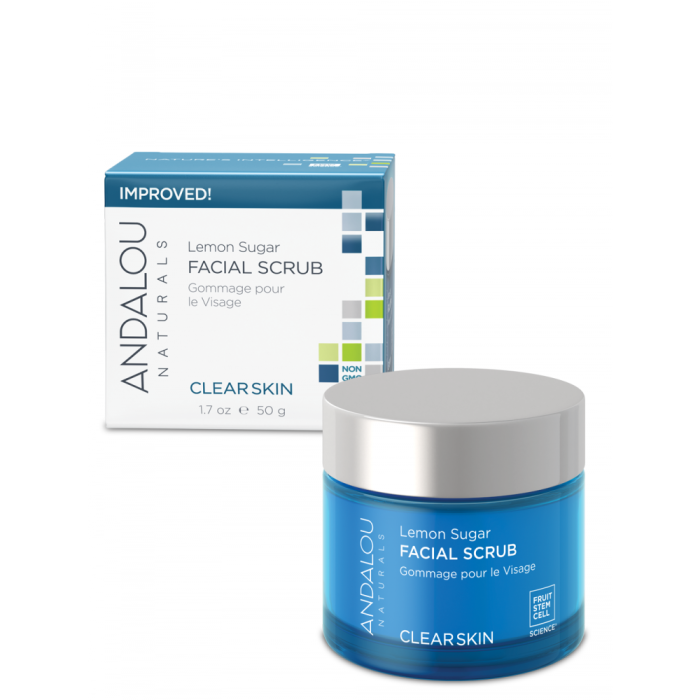 Andalou Naturals Lemon Sugar Facial Scrub, 1.7 fl. oz.