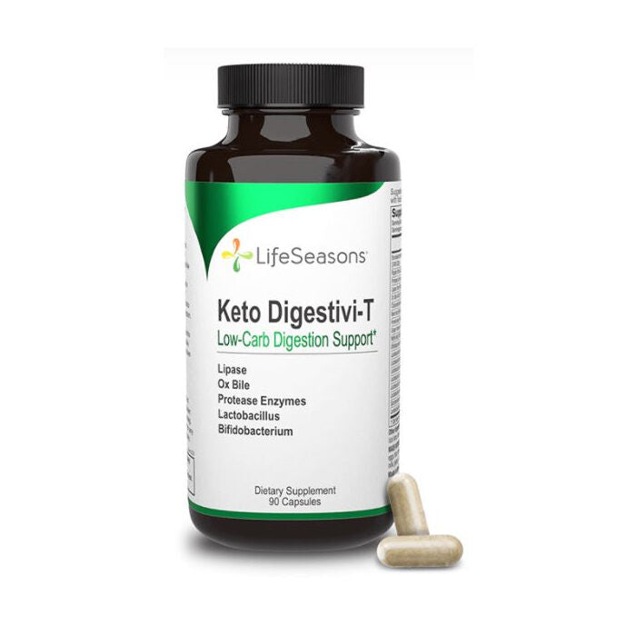 LifeSeasons Keto Digestivi-T, 90 Veg. Capsules