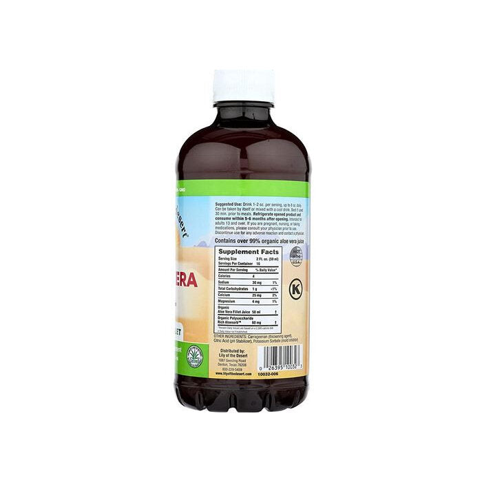 Lily of the Desert Inner Fillet Aloe Vera Juice, 32 fl. oz.