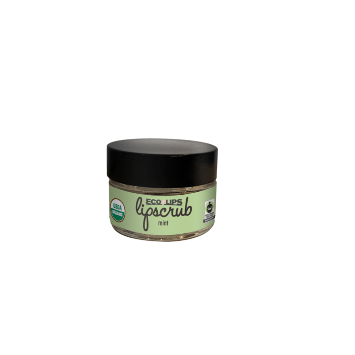 Eco Lips Lip Scrub Mint, 0.5 oz.