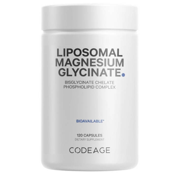 Codeage Liposomal Magnesium Glycinate, 120 capsules