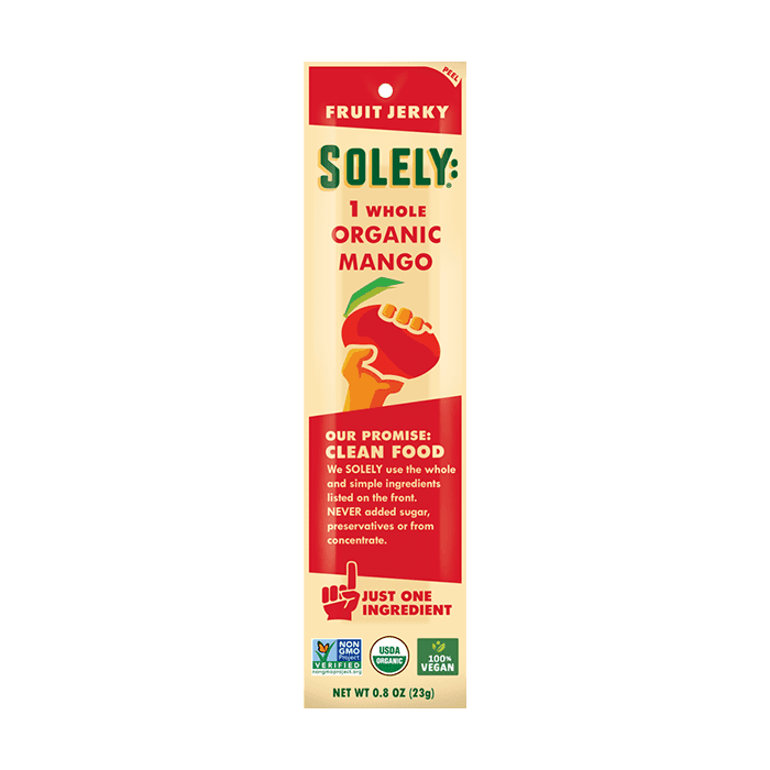 Solely Mango Fruit Jerky, 0.8 oz.