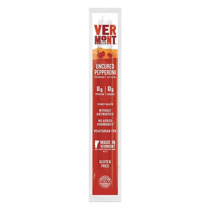 Vermont Smoke & Cure Uncured Pepperoni Turkey Stick, 1 oz.