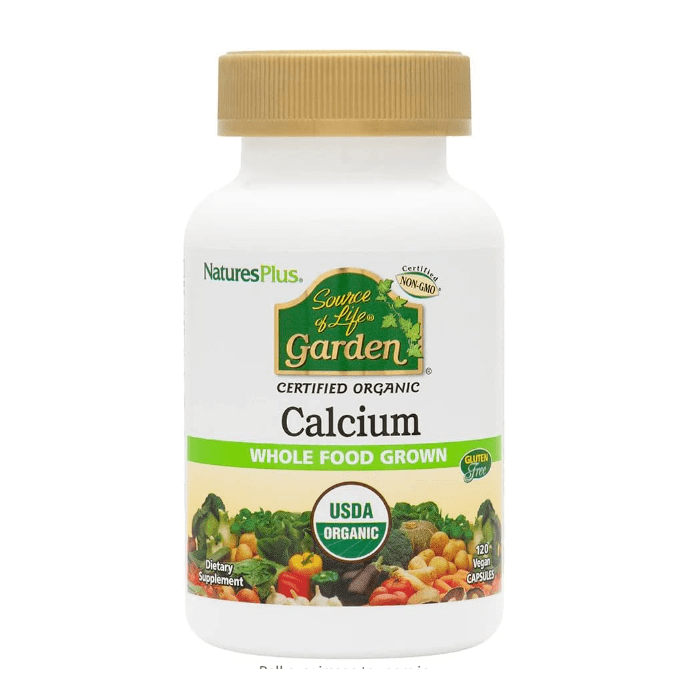 Nature's Plus Source of Life Garden Calcium 1000MG, 120 Veg capsles