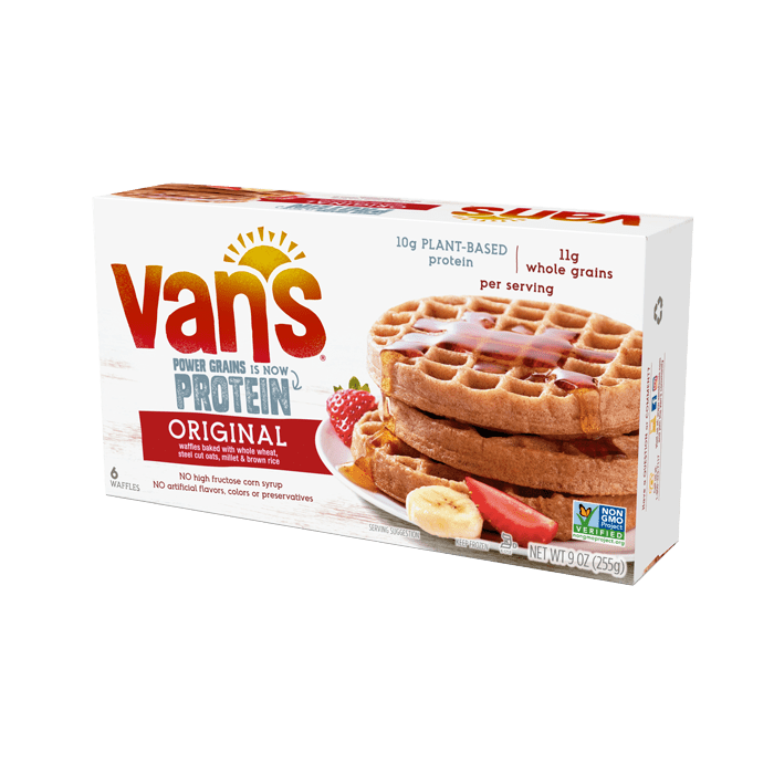 Vans Original Protein Waffles, 9 oz.