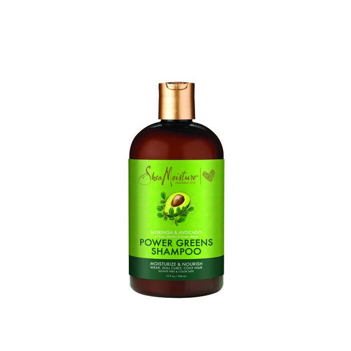 SheaMoisture Moringa & Avocado Power Greens Shampoo, 13 fl. oz.