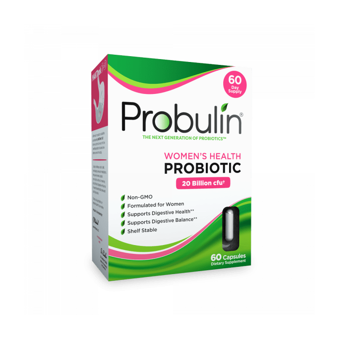 Probulin Women's Health Probiotic, 60 Capsules