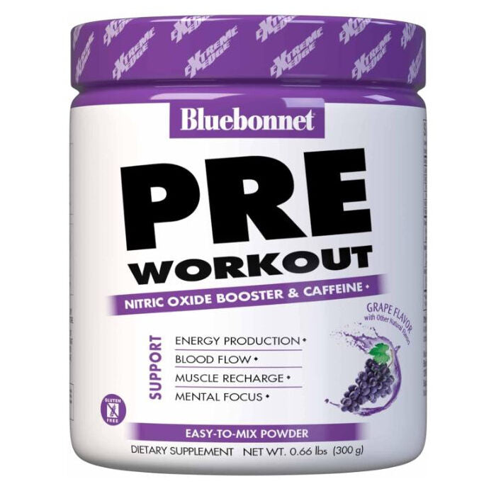 Extreme Edge Pre Workout Powder Grape Flavor, 0.66 lb.