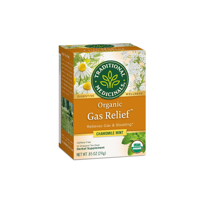 Traditional Medicinals Gas Relief Tea, 16 Tea Bags