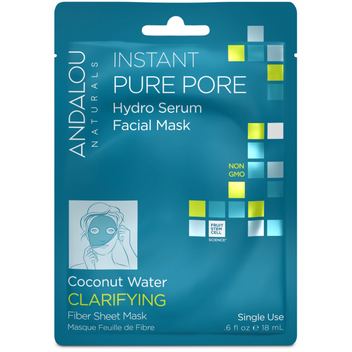 Andalou Naturals Instant Pure Pore Hydro Serum Facial Mask