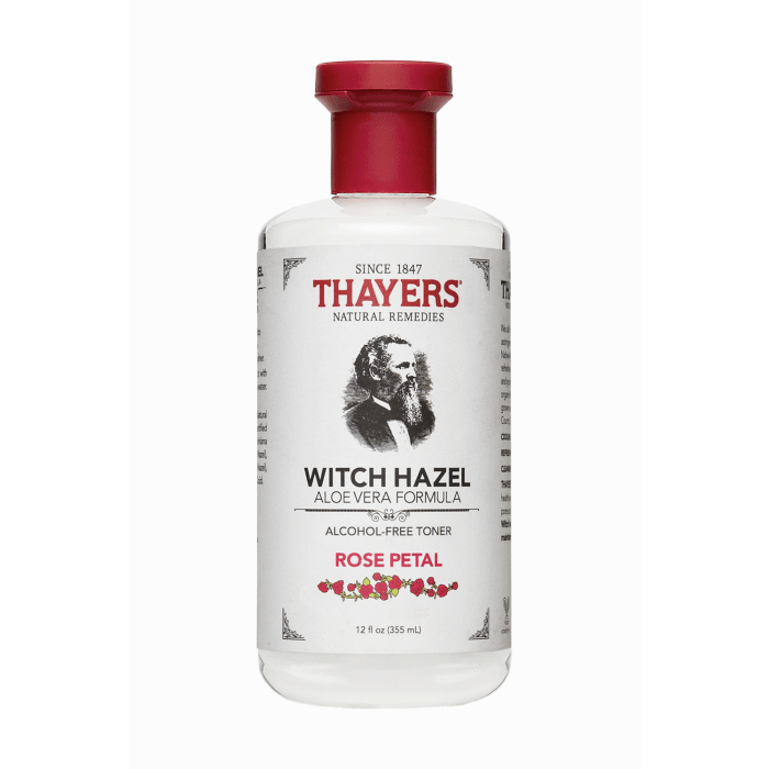 Thayers Witch Hazel Toner, Alcohol-Free, Rose Petal, 12 fl. oz.