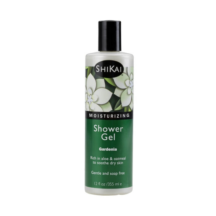 Shikai White Gardenia Shower Gel, 12 oz.