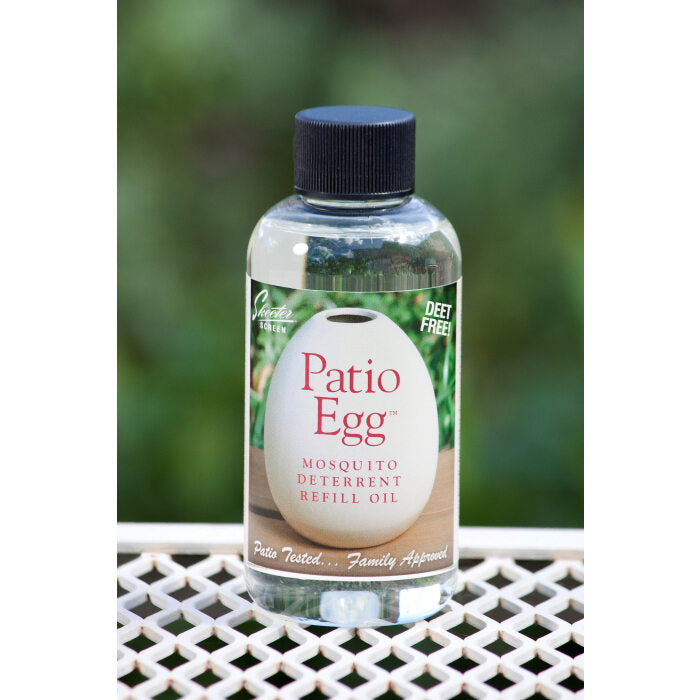 Skeeter Screen Patio Egg Mosquito Deterrent Refill Oil, 8 fl. oz.