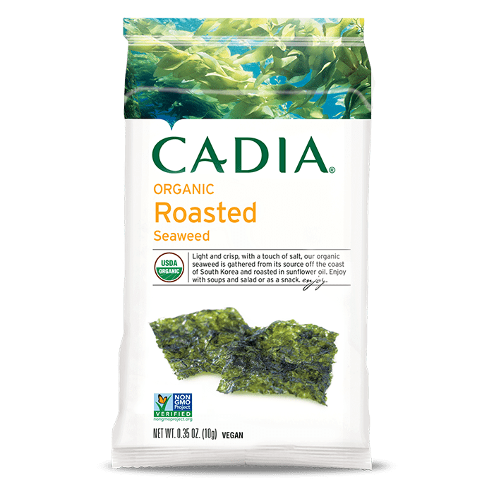 Cadia Organic Roasted Seaweed, 0.35 oz.