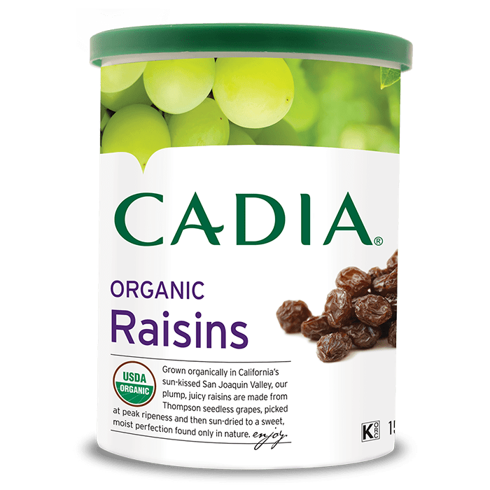 Cadia Organic Raisins, 15 oz.