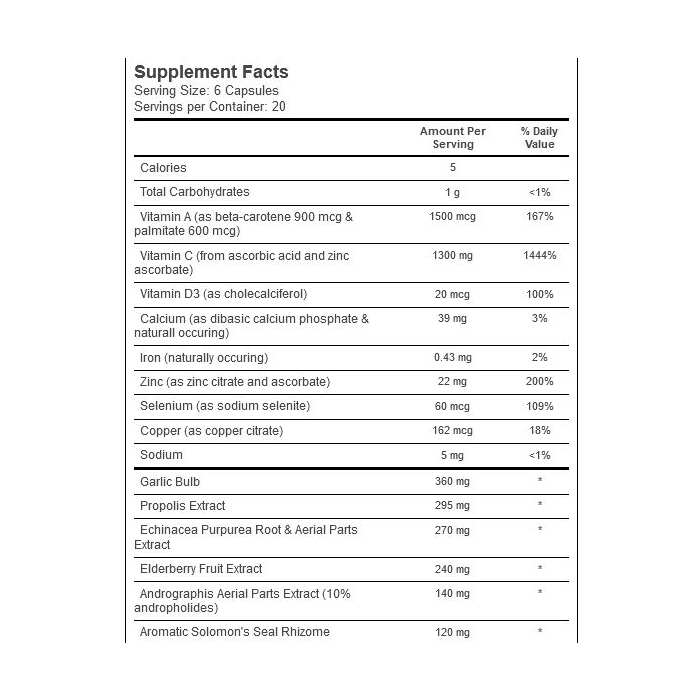 Source Naturals Wellness Formula, 120 Capsules