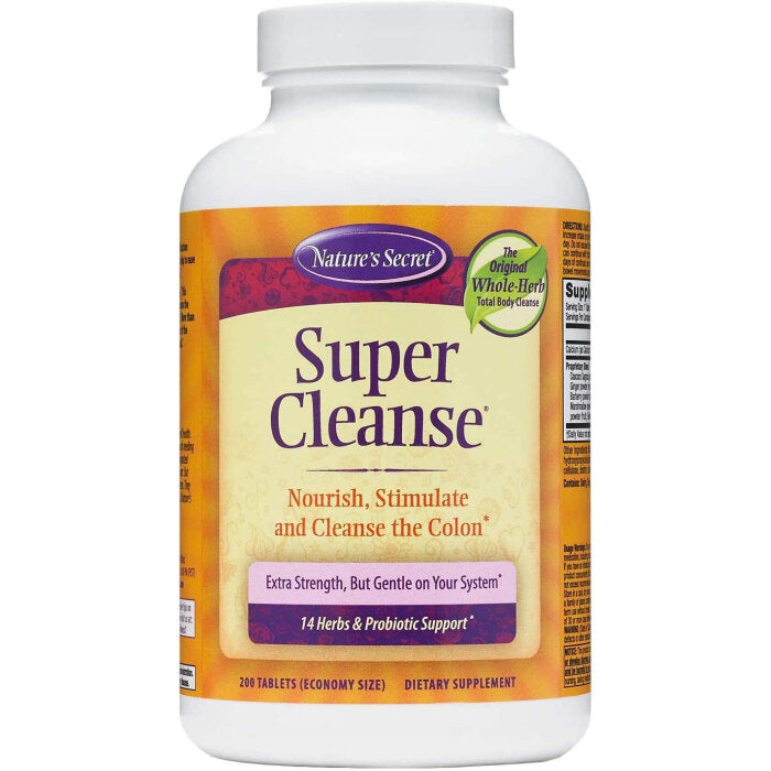 Nature Secret Super Cleanse, 200 Tablets