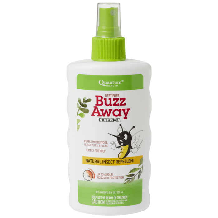 Quantum Buzz Away Extreme Insect Repellent Spray, 8 fl. oz.