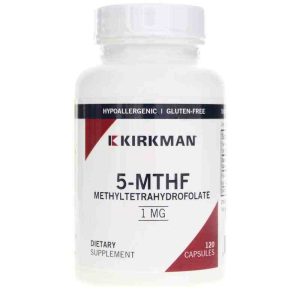 5-MTHF 1 Mg, 120 Capsules, by Kirkman