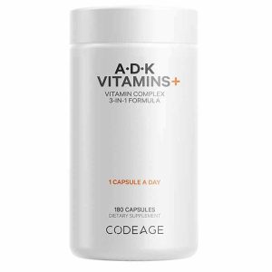 ADK Vitamins, 180 Capsules, by Codeage