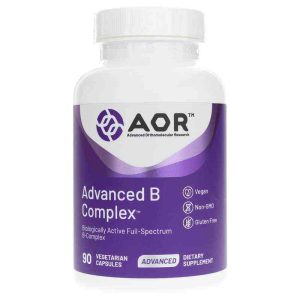 Advanced B Complex, 90 Veg Capsules, by Advanced Orthomolecular Research