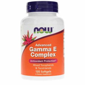 Advanced Gamma E Complex, 120 Softgels, by NOW Foods