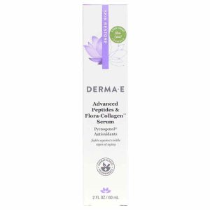 Advanced Peptides & Flora-Collagen Serum, 2 Oz, by Derma E