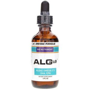 ALG LQ Algae Omega 3s DHA EPA Liquid, 2 Oz, by Systemic Formulas