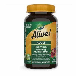 Alive Multi-Vitamin Adult Gummies, 90 Gummies, by Natures Way