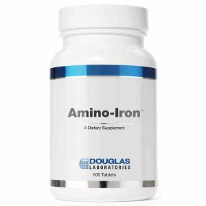 Amino-Iron, 100 Tablets, by Douglas Laboratories