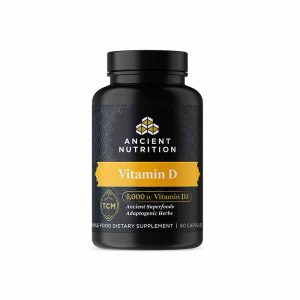 Ancient Nutrients Vitamin D, 60 Capsules, by Ancient Nutrition