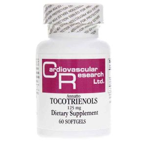 Annatto Tocotrienols 125 Mg, 60 Softgels, by Cardiovascular Research