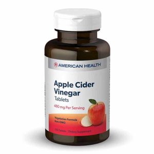 Apple Cider Vinegar Tablets, 200 Tablets, by American Health