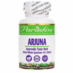 Arjuna, 60 Veg Capsules, by Paradise Herbs