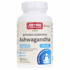 Ashwagandha 300 Mg, 120 Veg Capsules, by Jarrow Formulas