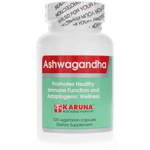 Ashwagandha, 120 Veg Capsules, by Karuna