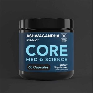 Ashwagandha Capsules, by Core Med Science