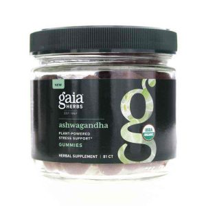Ashwagandha Gummies, by Gaia Herbs