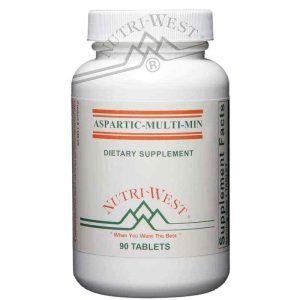 Aspartic-Multi-Min, 90 Tablets, by Nutri-West