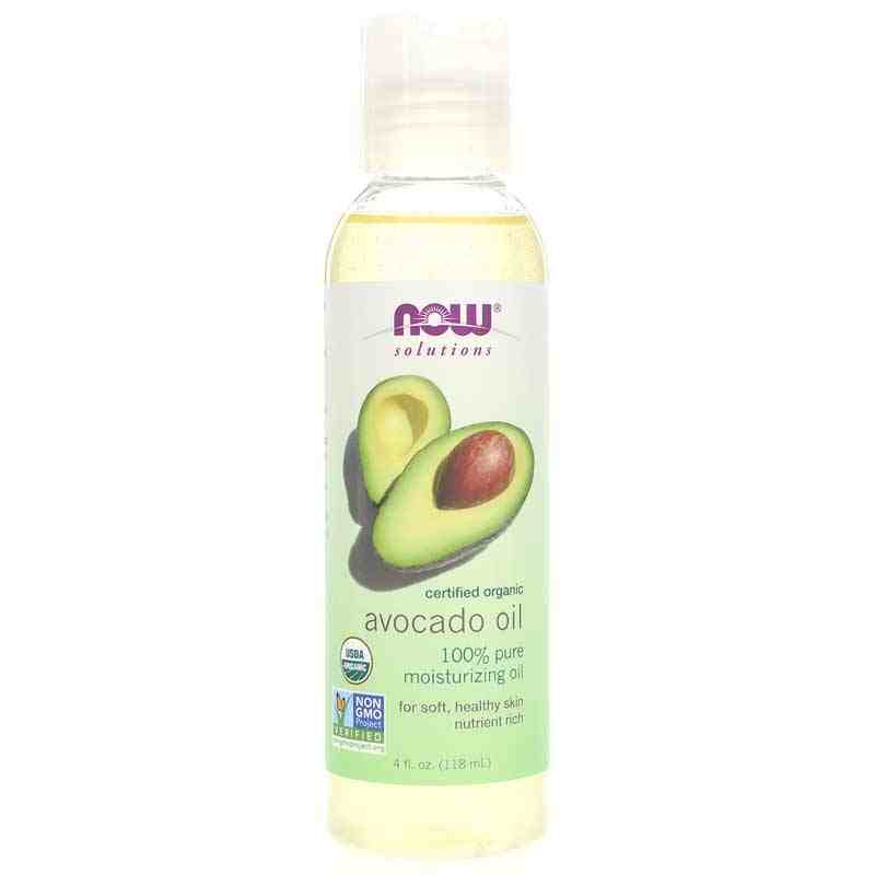 Avocado Oil Certified Organic, 4 Oz, by NOW Foods