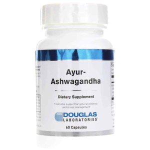 Ayur-Ashwagandha, 60 Capsules, by Douglas Laboratories