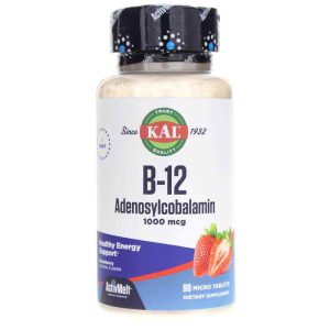 B-12 1000 Mcg as Adenosylcobalamin ActivMelt, by Kal