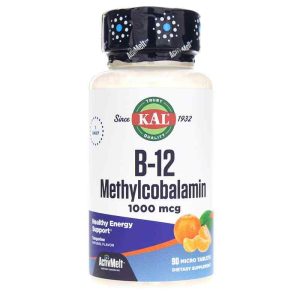 B-12 1000 Mcg as Methylcobalamin ActivMelt, by Kal