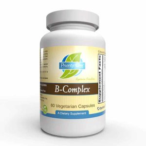 B-Complex, 60 Veg Capsules, by Priority One